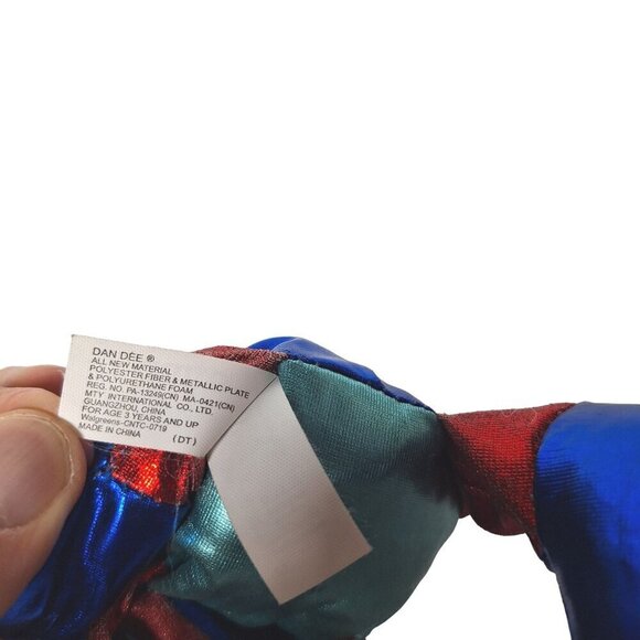 Dan Dee Astronaut Metallic Light Up Slap Bracelet Plush 9 Inch - Picture 4 of 4